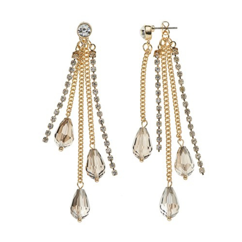 Simply Vera Vera Wang Front/Back Earrings